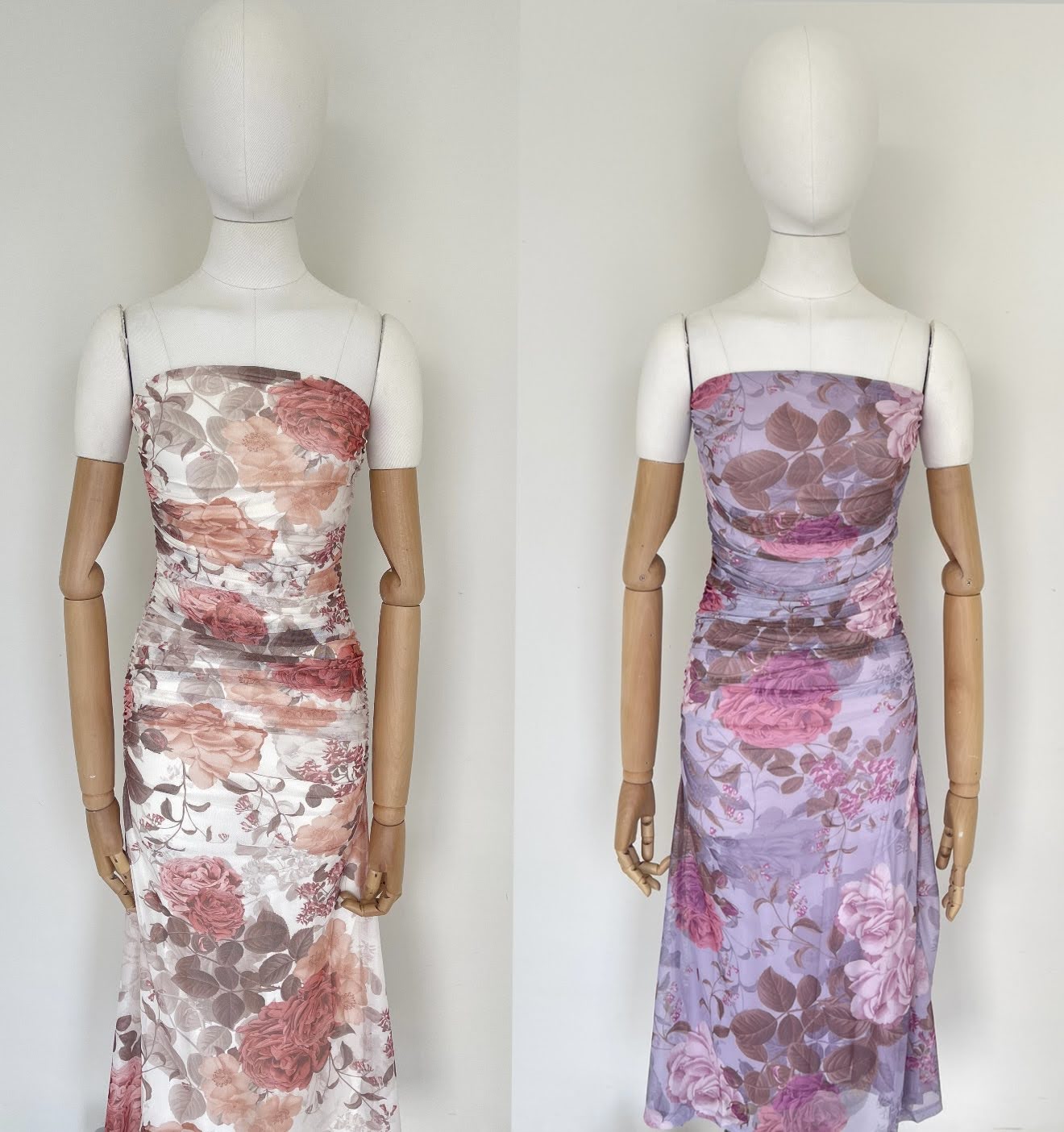 VESTIDO LARGO DE FLORES