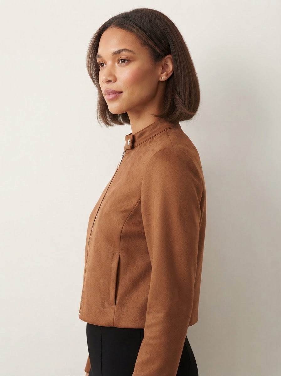 Chaqueta gamuza