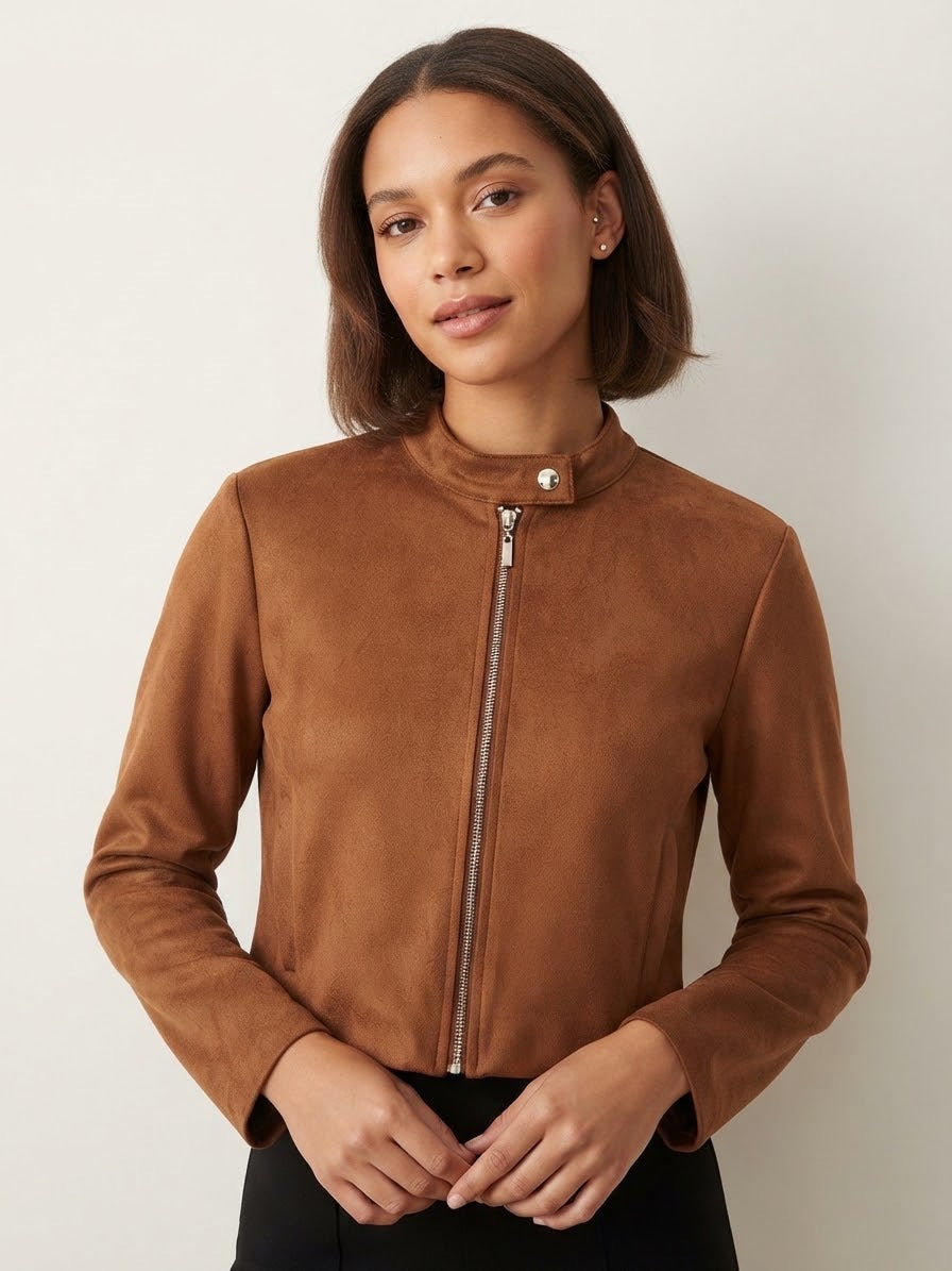 Chaqueta gamuza