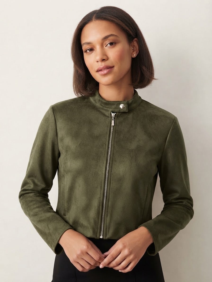 Chaqueta gamuza