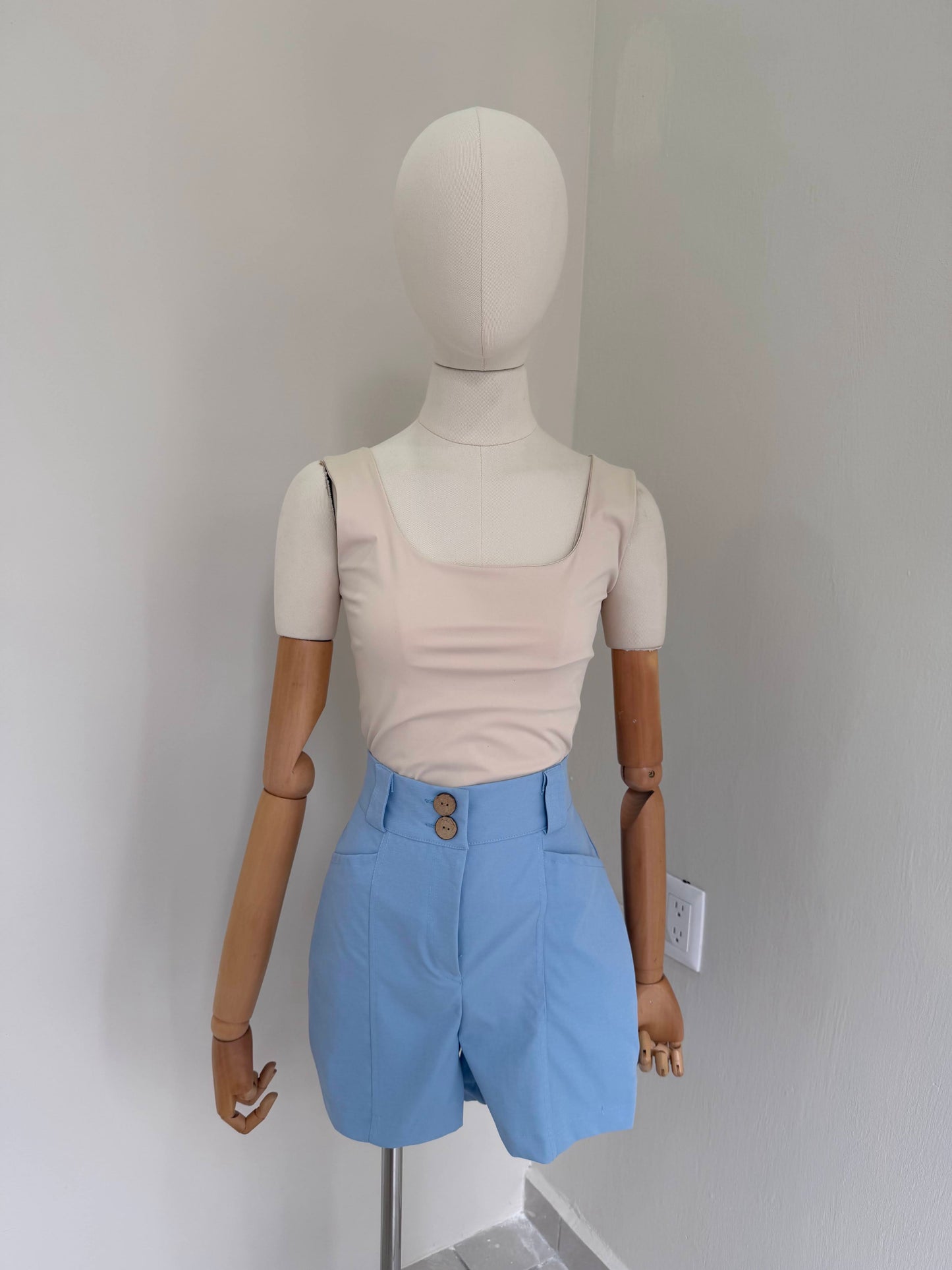 SHORT GABARDINA