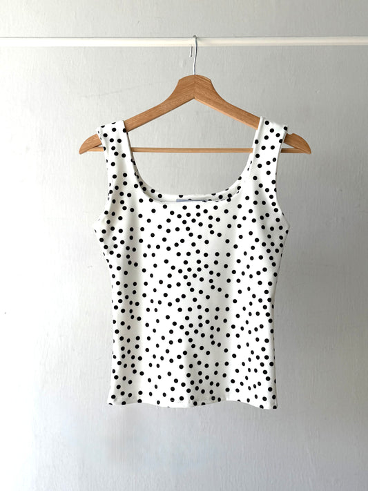 Blusa basica lunares