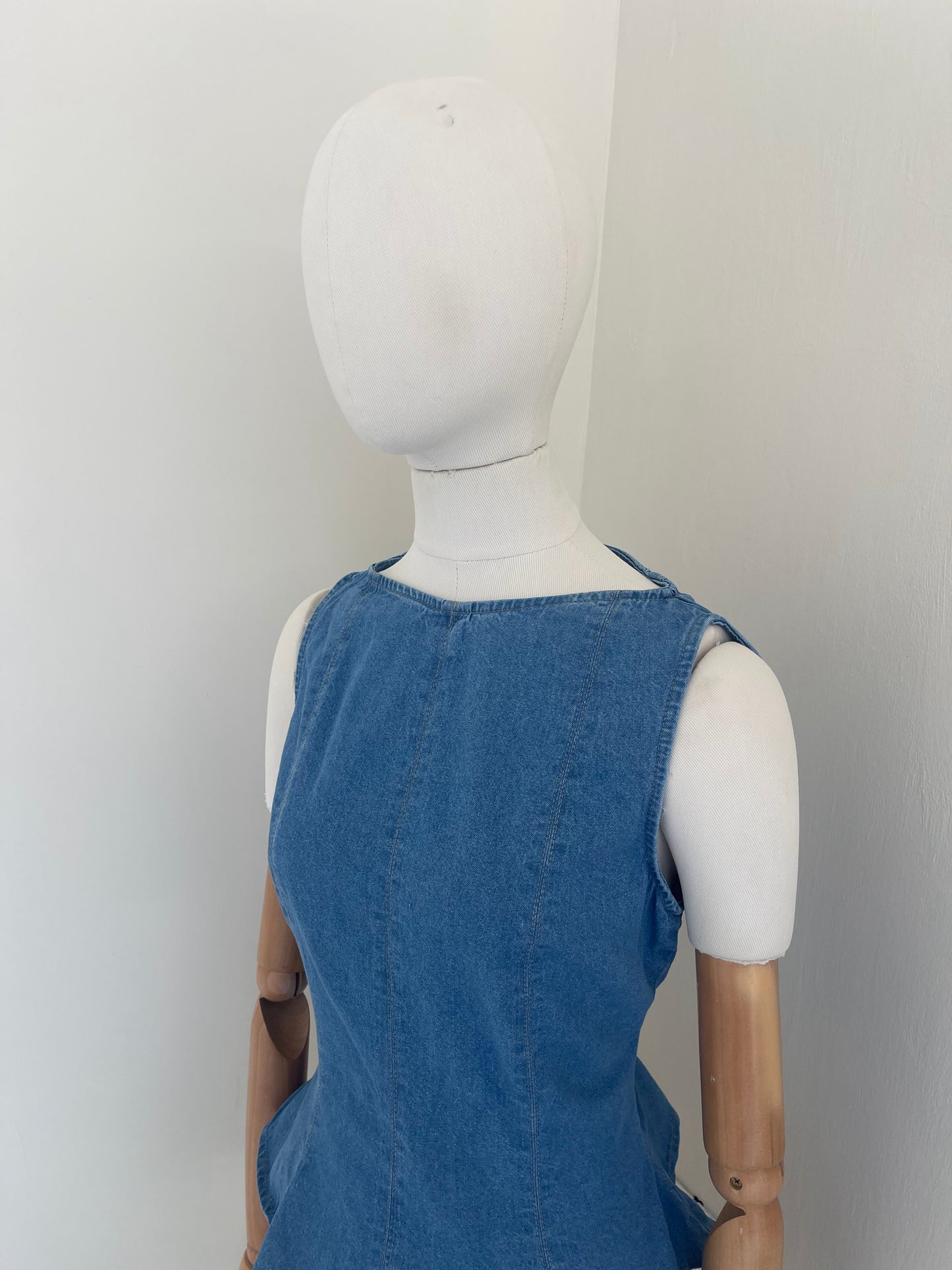 BLUSA MEZCLILLA CON CIERRE