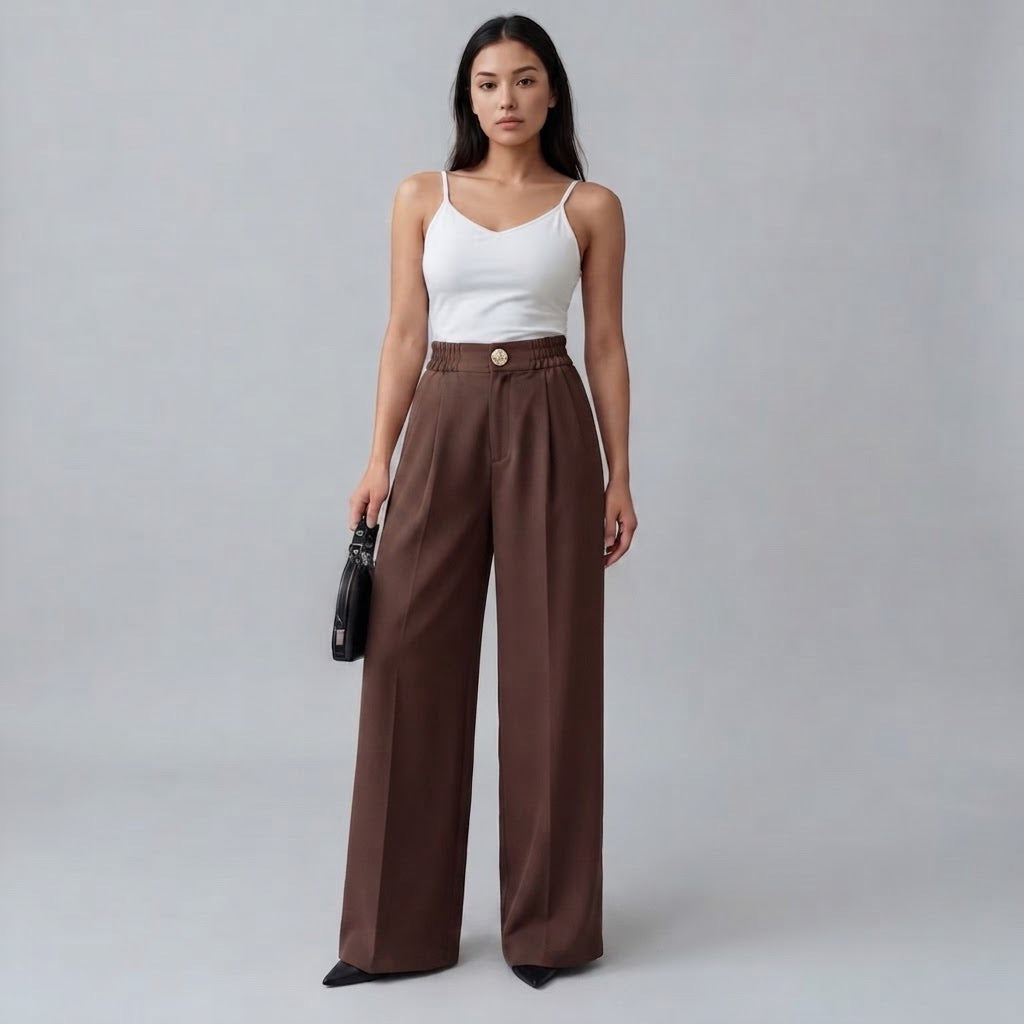Pantalon gabardina