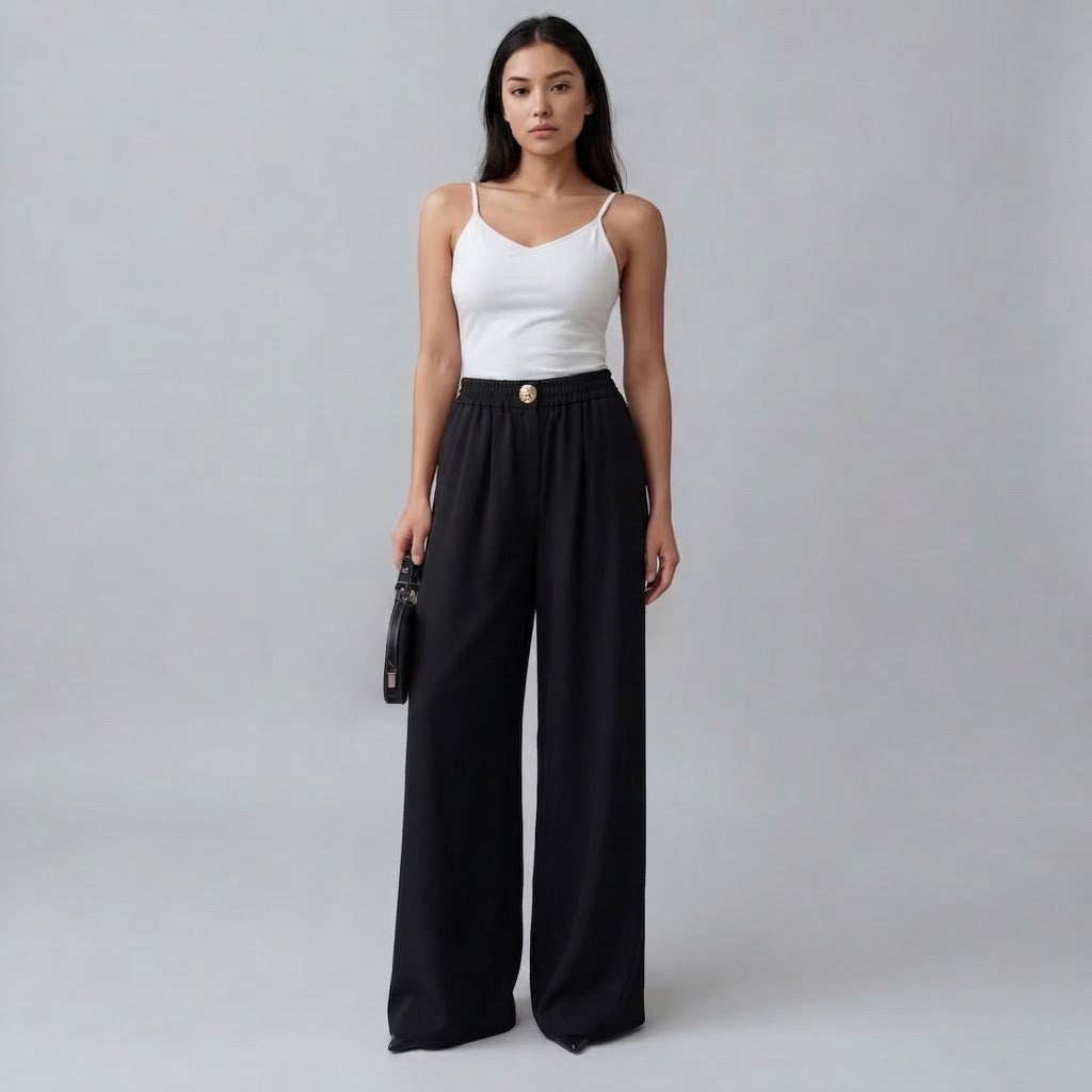 Pantalon gabardina