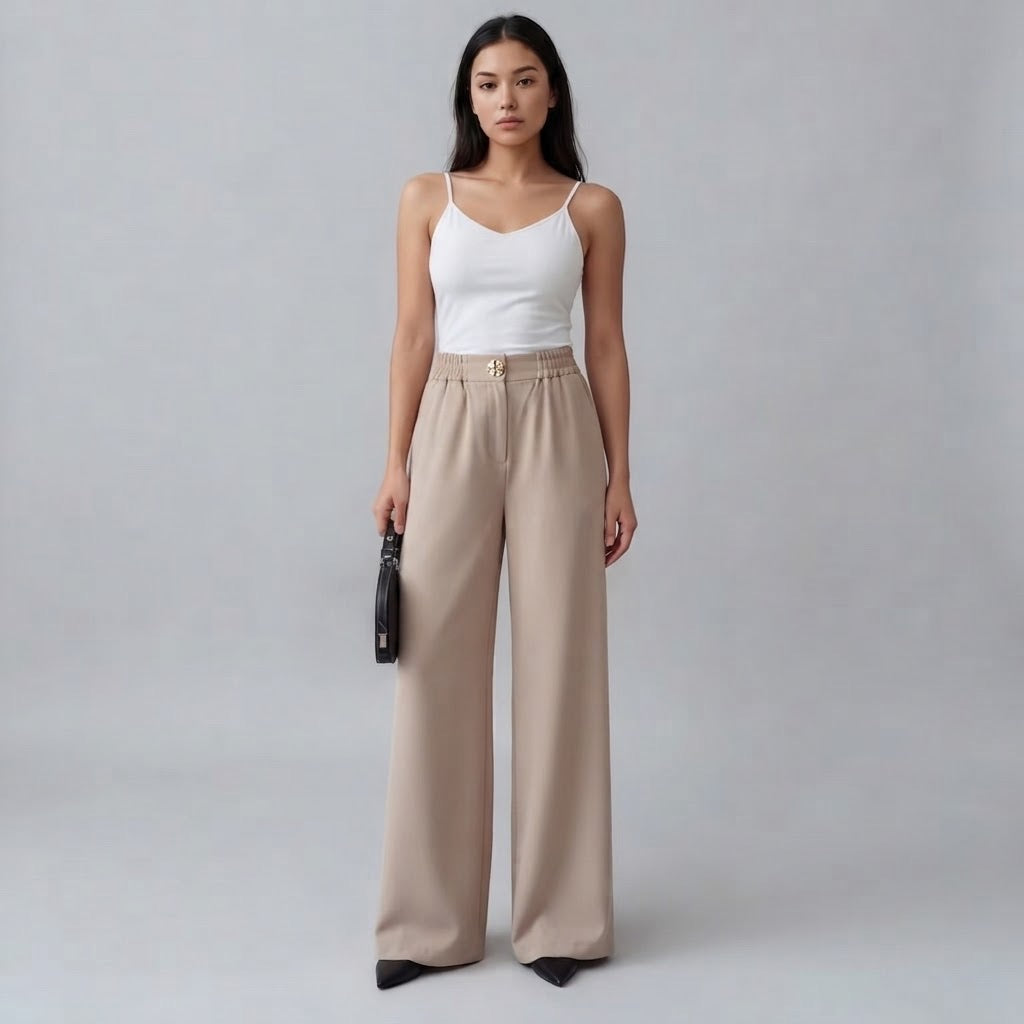 Pantalon gabardina