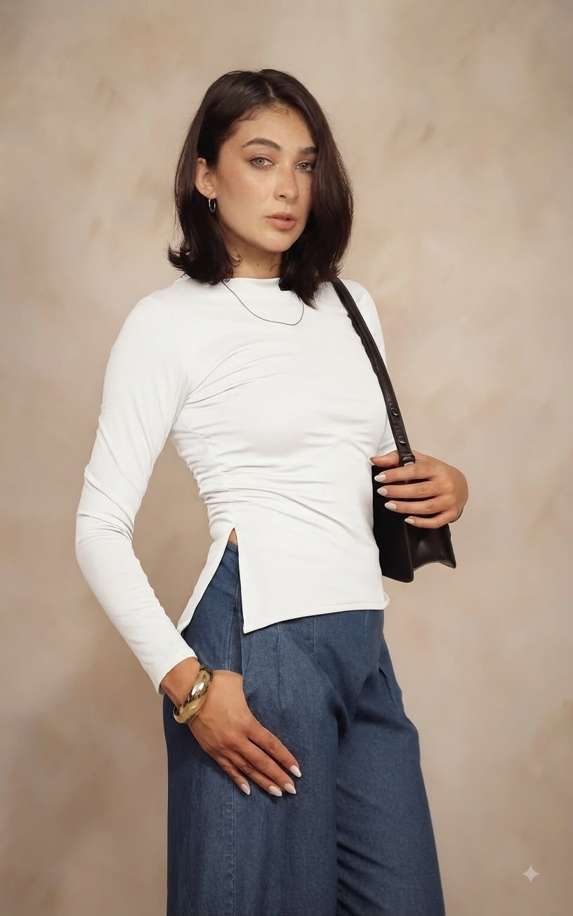 Blusa cali manga larga
